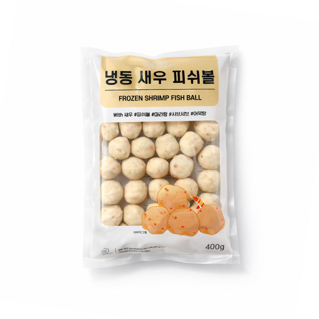 냉동 새우 피쉬볼