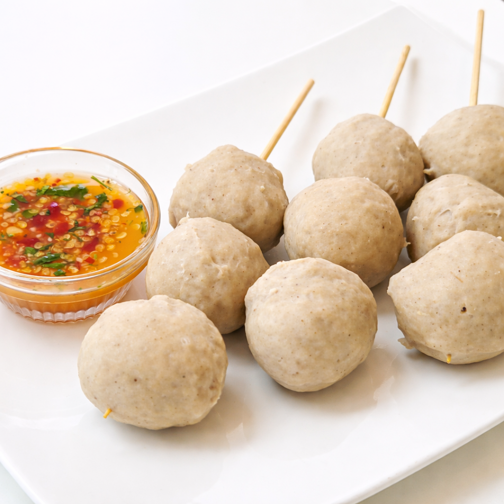 thịt viên chiên (moc heo) 1kg